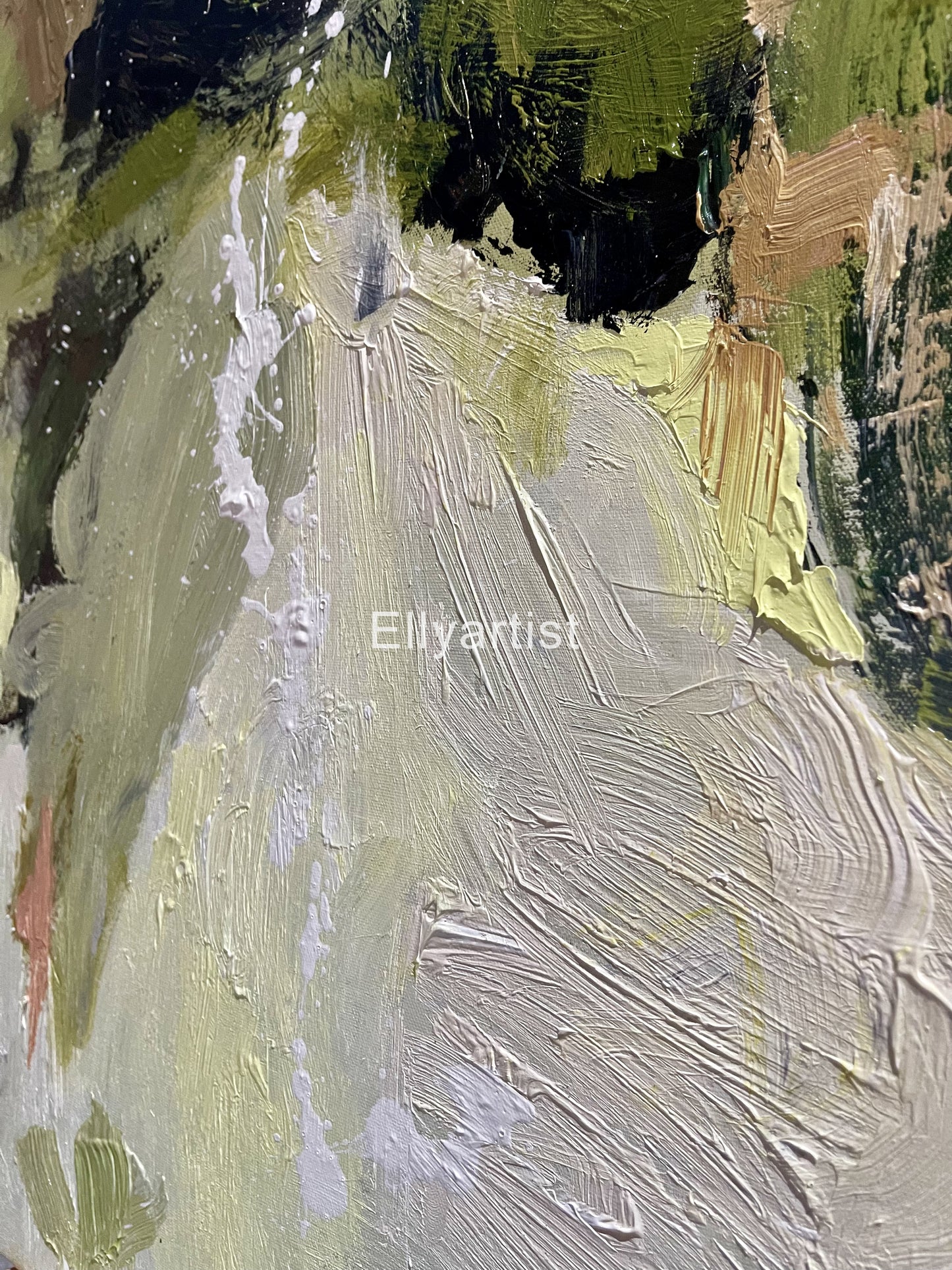 Whispers of Color Abstract Painting, Large Wall Art, Abstract Canvas Art, Oversized Wall Art, Extra Large Painting, Wall Art